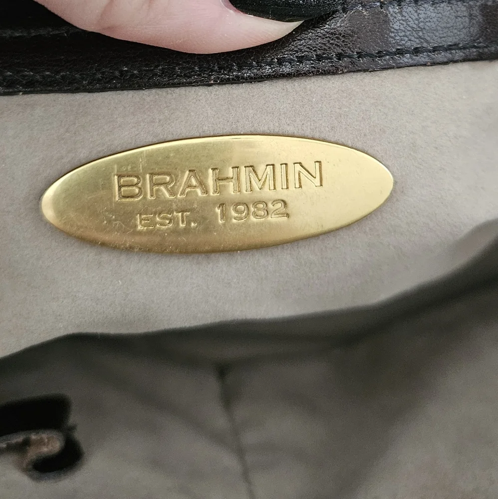 Brahmin Medium‎ Asher Leather Tote With Dustbag
